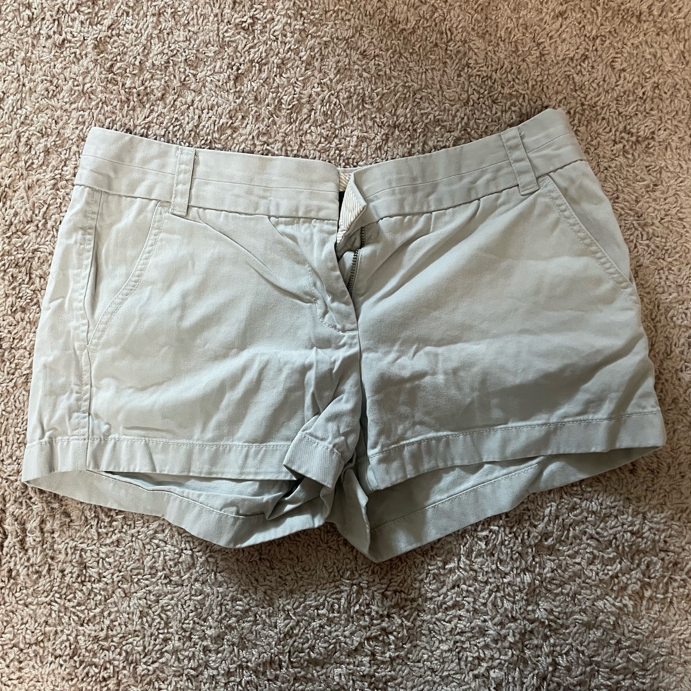 JCrew size 4 khaki shorts